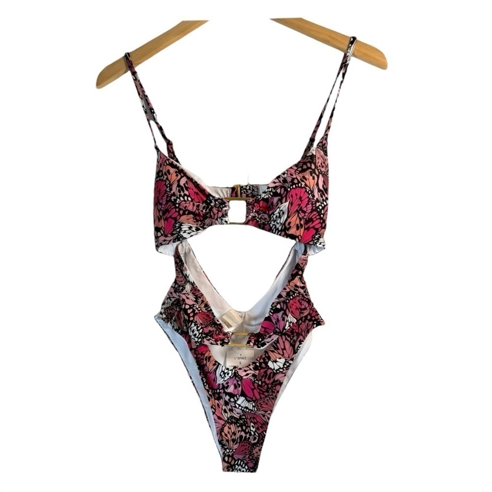 L*Space Trinity Cut Out One Piece in Wings and Things NWT